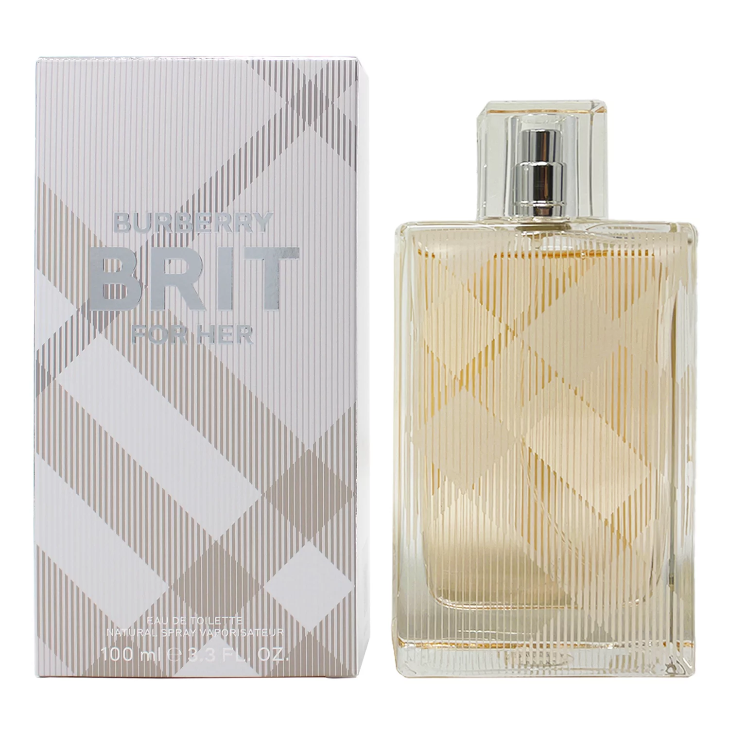 BURBERRY BURBERRY BRIT EDT SPRAY 3.3 OZ BURBERRY BRIT/BURBERRY EDT SPRAY NEW PACKAGING 3.3 OZ (W)