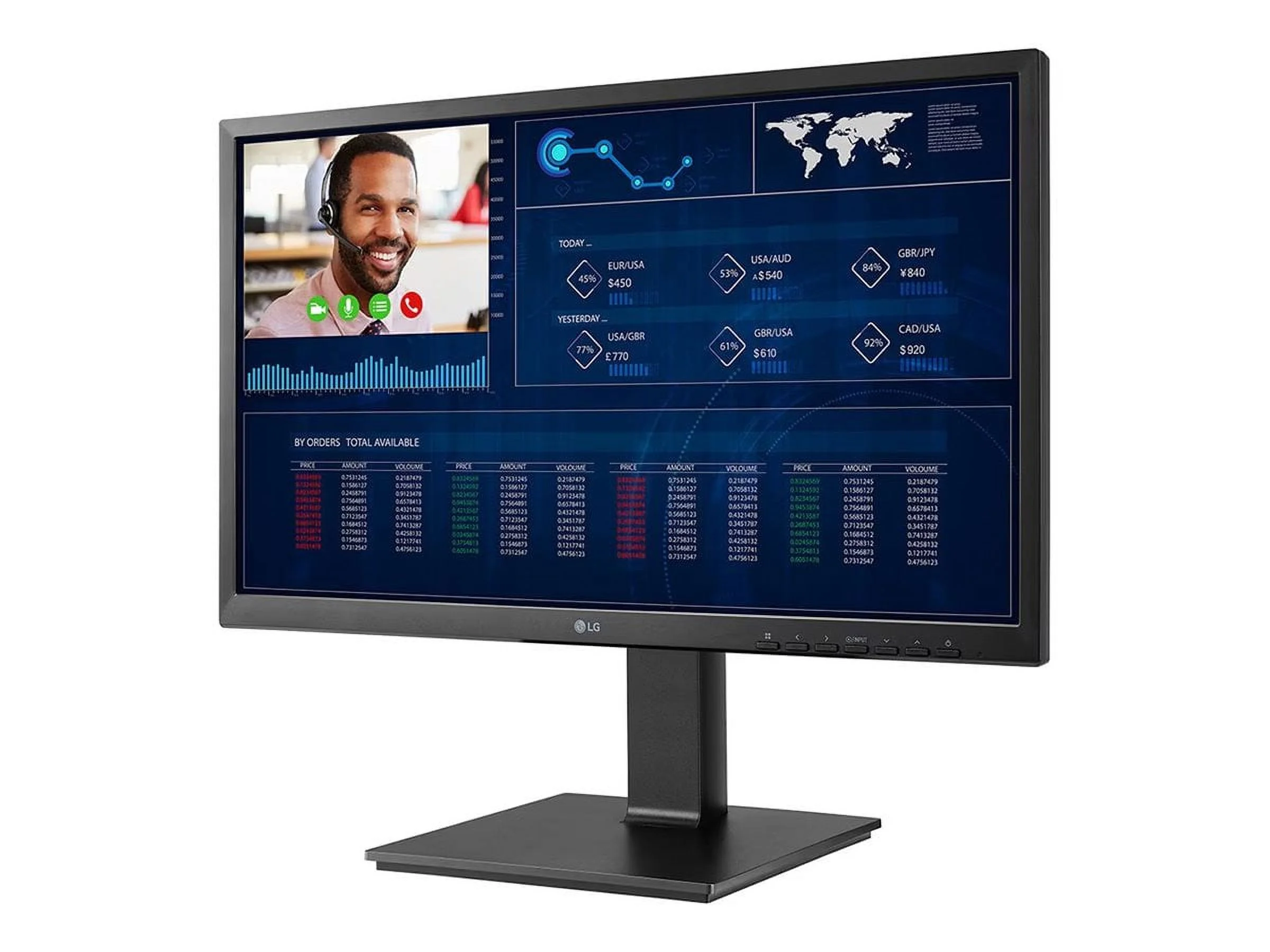 LG 24CQ651W-BP - Thin client - all-in-one - 1 x Pentium Silver N6005 / 2 GHz - RAM 8 GB - SSD 256 GB - UHD Graphics - Gigabit Ethernet WLAN: - 802.11a/b/g/n/ac/ax, Bluetooth 5.1 - Win 10 IoT Enterprise - monitor: LED 23.8