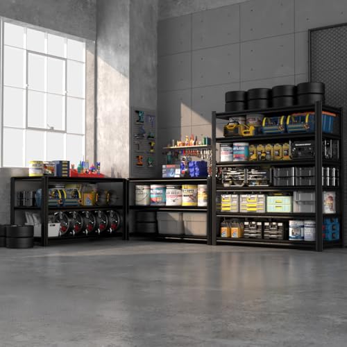 5 Tier Adjustable Heavy Duty Metal Shelving Unit, 60