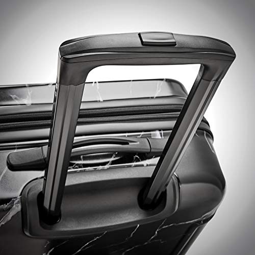 American Tourister Moonlight Hardside Expandable Luggage with Spinner Wheels, Blue Terazzo, 2-Piece Set (20/28)