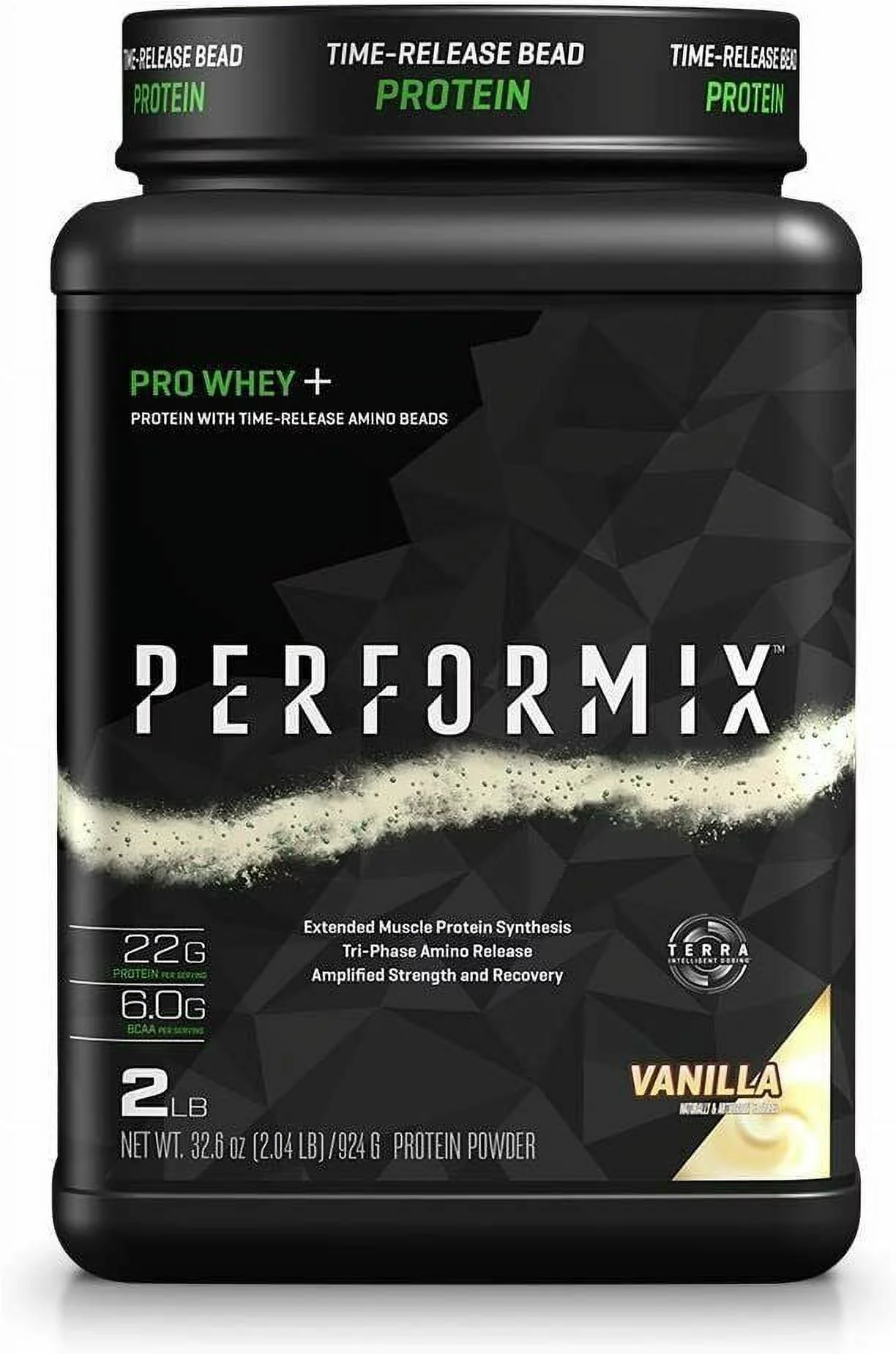 Performix's | PRO WHEY+ Protein Powder, Time-Release Amino Beads, Muscle Protein Synthesis, Strength, Recovery | Vanilla, (4) LBS