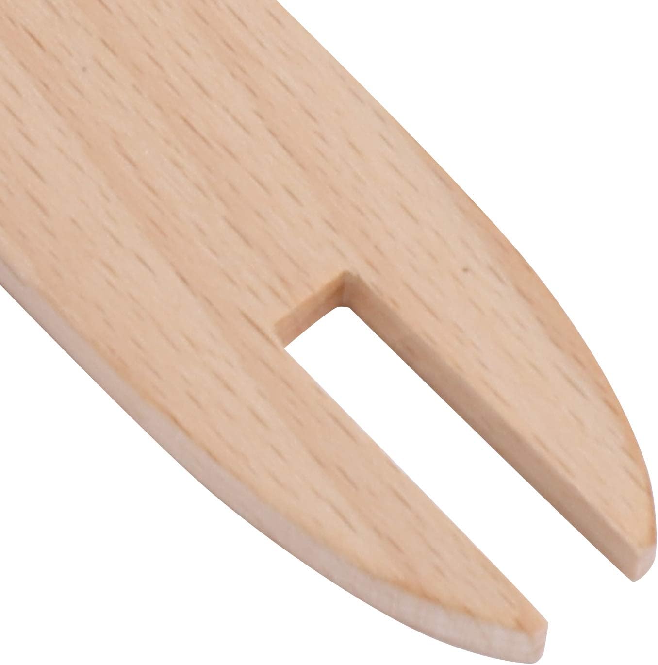 Loom Weaving Warp Thread Cotton Thread Rug Yarn Lap Loom warp Thread with Wooden Shuttle Stick Rod