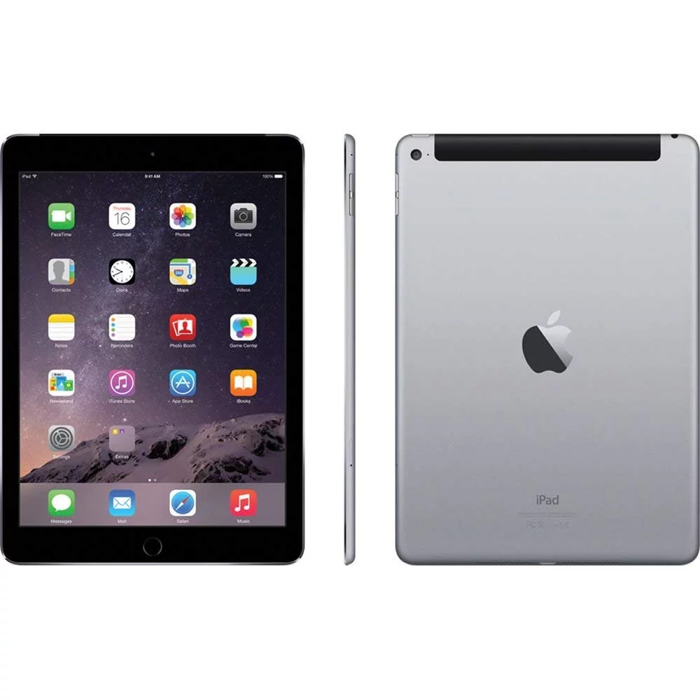Restored Apple Ipad Air 2nd. Gen - Apple A8X Triple-Core 2GB RAM 16GB Storage - Only Wifi Pre-Owned
