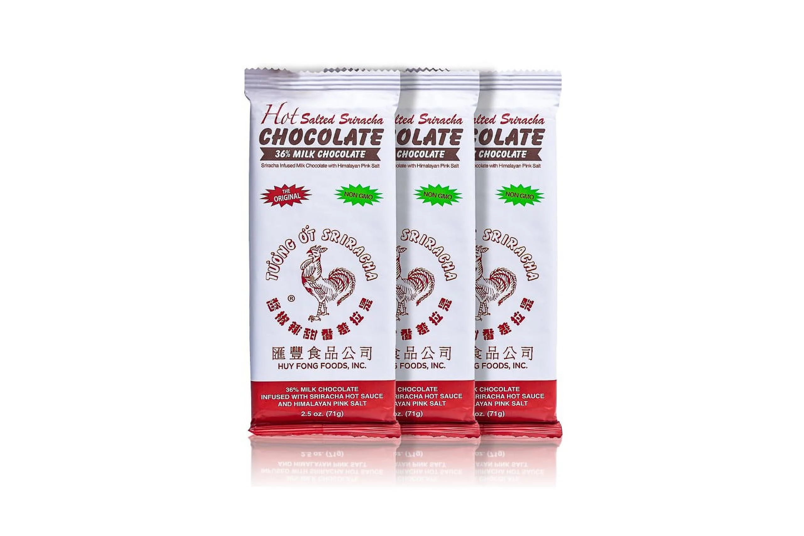 2.5 oz Sriracha Milk Chocolate Bar (12 pack)