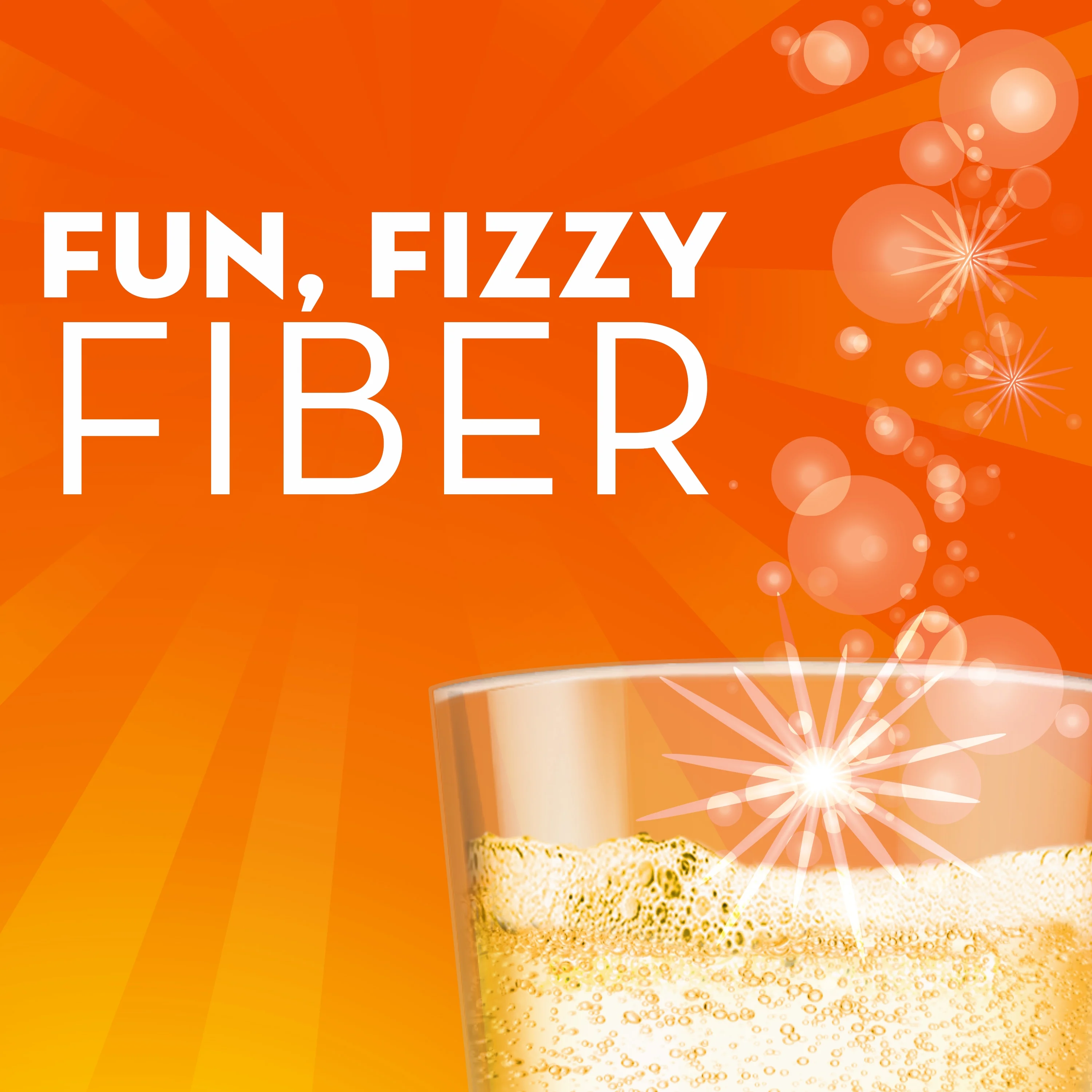 Metamucil Daily Fiber Supplement with Vitamins C, D & B12, Sparkling Fiber, Citrus, 50 Servings