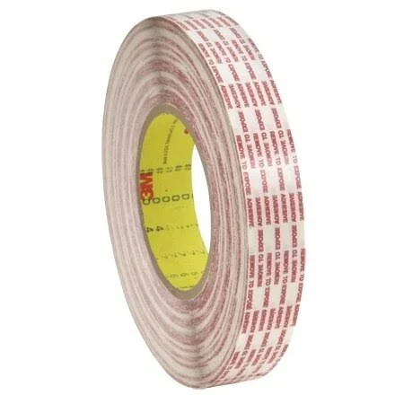 3M 476XL Double Sided Extended Liner Tape 1/2x22 x 360 Yard Roll (12 Roll/Case) T963476
