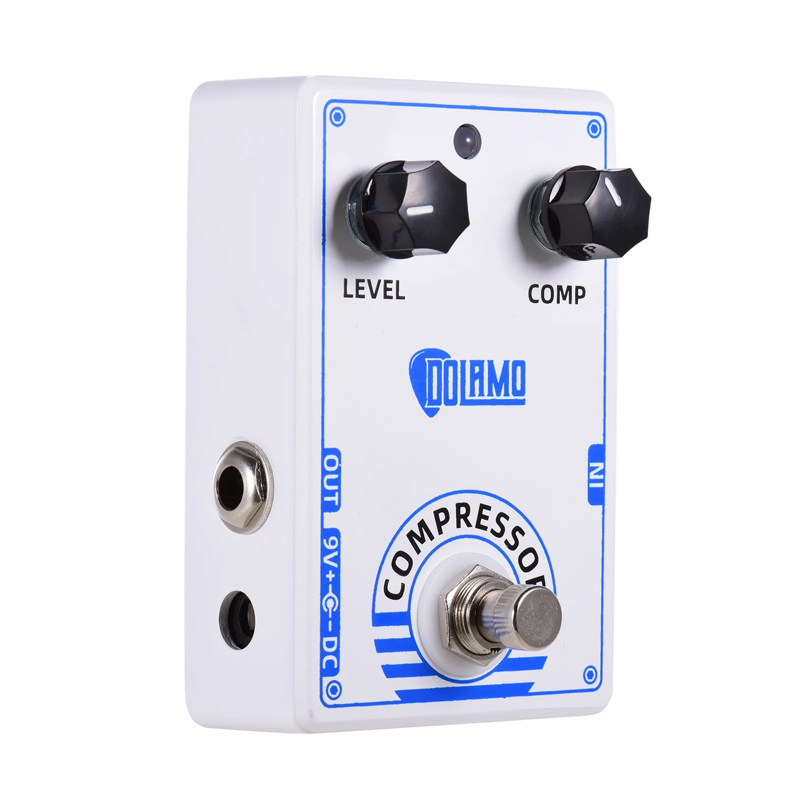 Carevas D-1 Chubby Comp Pedal Compressor Electric Guitar Effect Pedal with True Bypass
