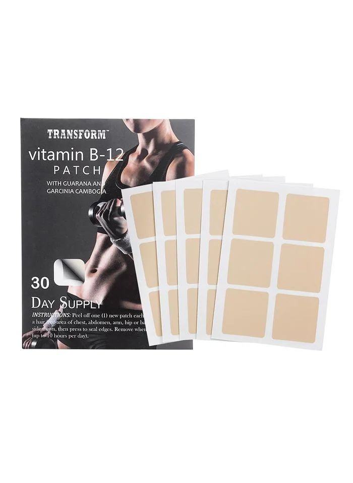 Transform Vitamin B-12 Guarana & Garcinia Cambogia Weight Loss Patches