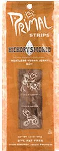 Primal Strips Hickory Smoked Meatless Vegan Jerky, 1 oz. (24 count)