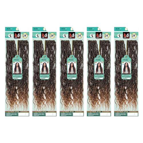 Bobbi Boss Nu Locs Crochet Braid 2X FRENCH DEEP BOHO 24
