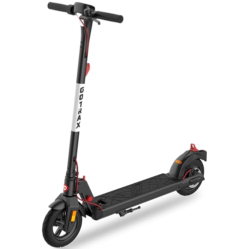 Gotrax APEX Series Electric Scooter for Adult, 12/18 Miles Max Range, 15.5/18 Mph Top Speed, 250W/350W Motor, All Aluminum Body, Large Digital Display Foldable Commuting Escooter, UL-2272 Certified