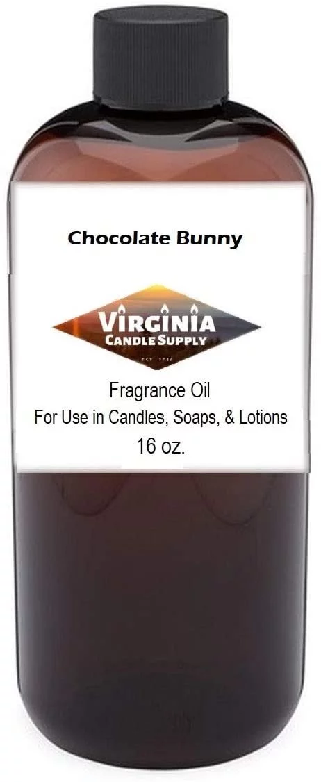 Chocolate Bunny 16 oz Bottle for Candle Making, Soap Making, Tart Making, Room Sprays, Lotions, Car Fresheners, Slime, Bath Bombs, Warmers