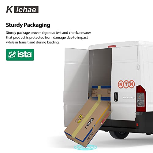 Kichae 12“ Deep Laundry Sink Undermount - 24 Inch Black Undermount Utility Sink Stainless Steel Single Bowl Under Counter Handmade Laundry Utility Room Basin