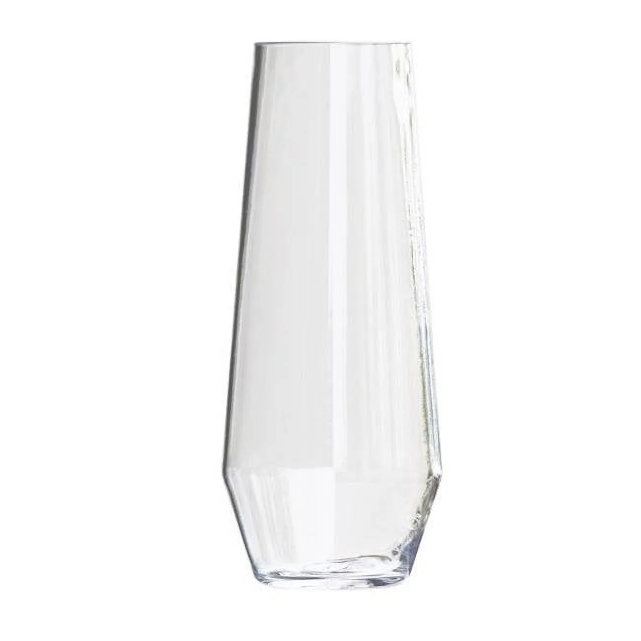 Tritan, Lexington Stemless 9 oz Champagne Flute, Clear - Set of 4