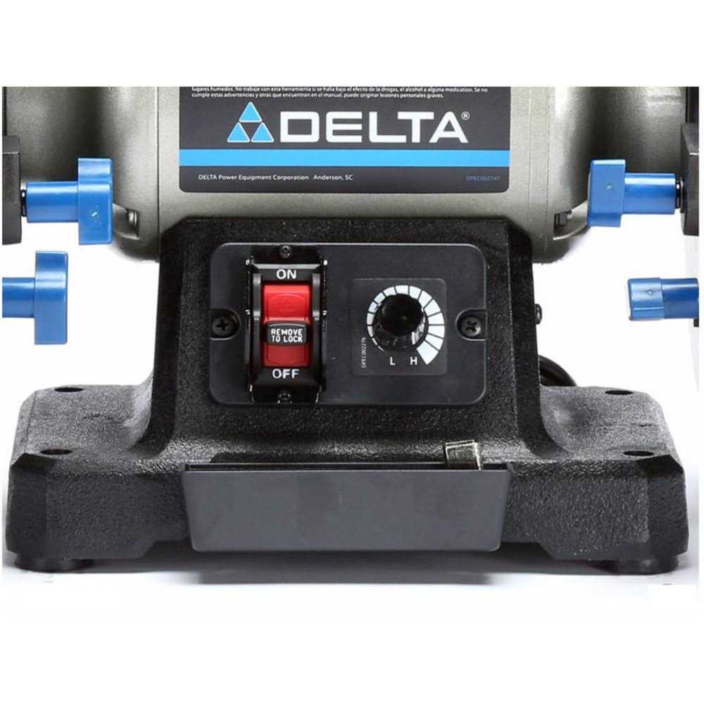 Delta 23-197 8 in. Variable Speed Grinder