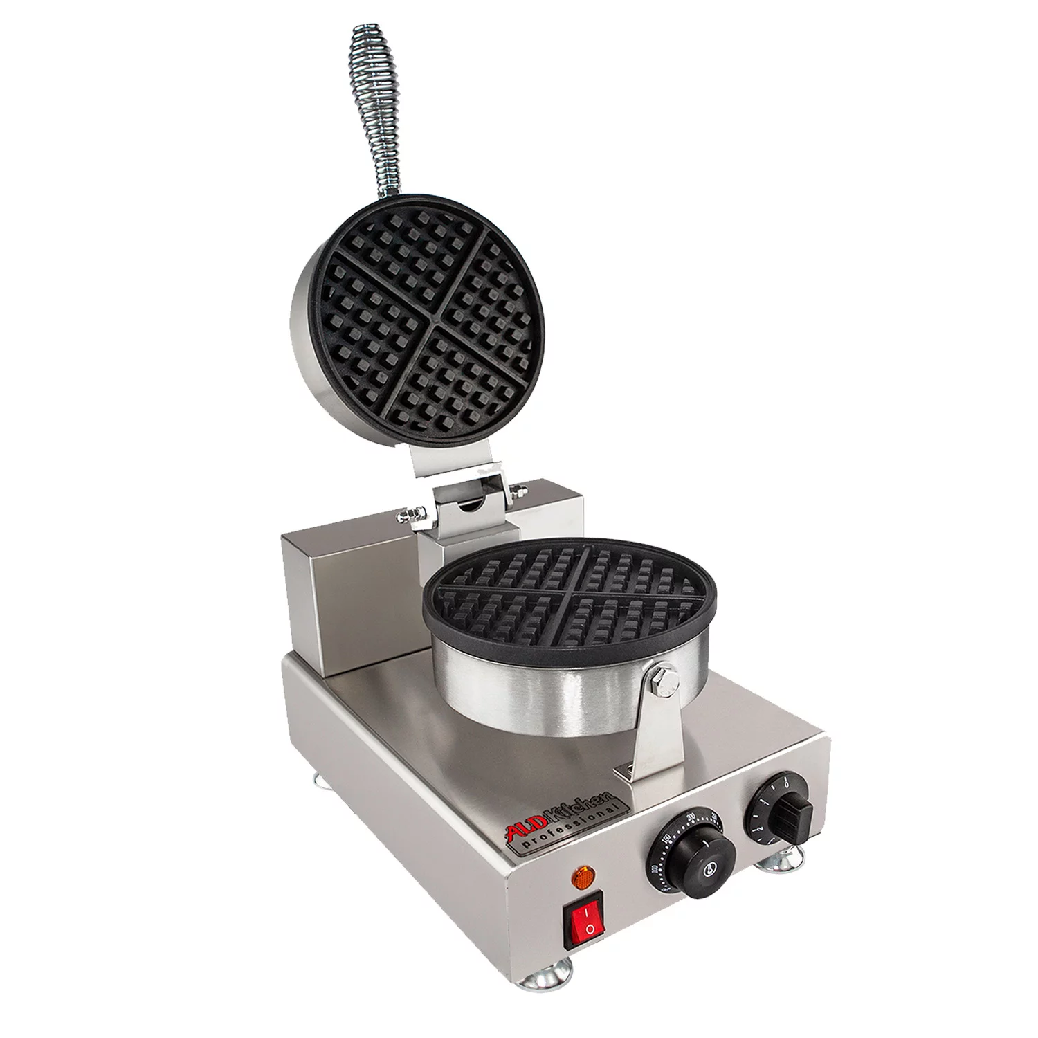 Belgian Waffle Maker | Cone Maker and Waffle Iron | Round-Shape Thin Waffles