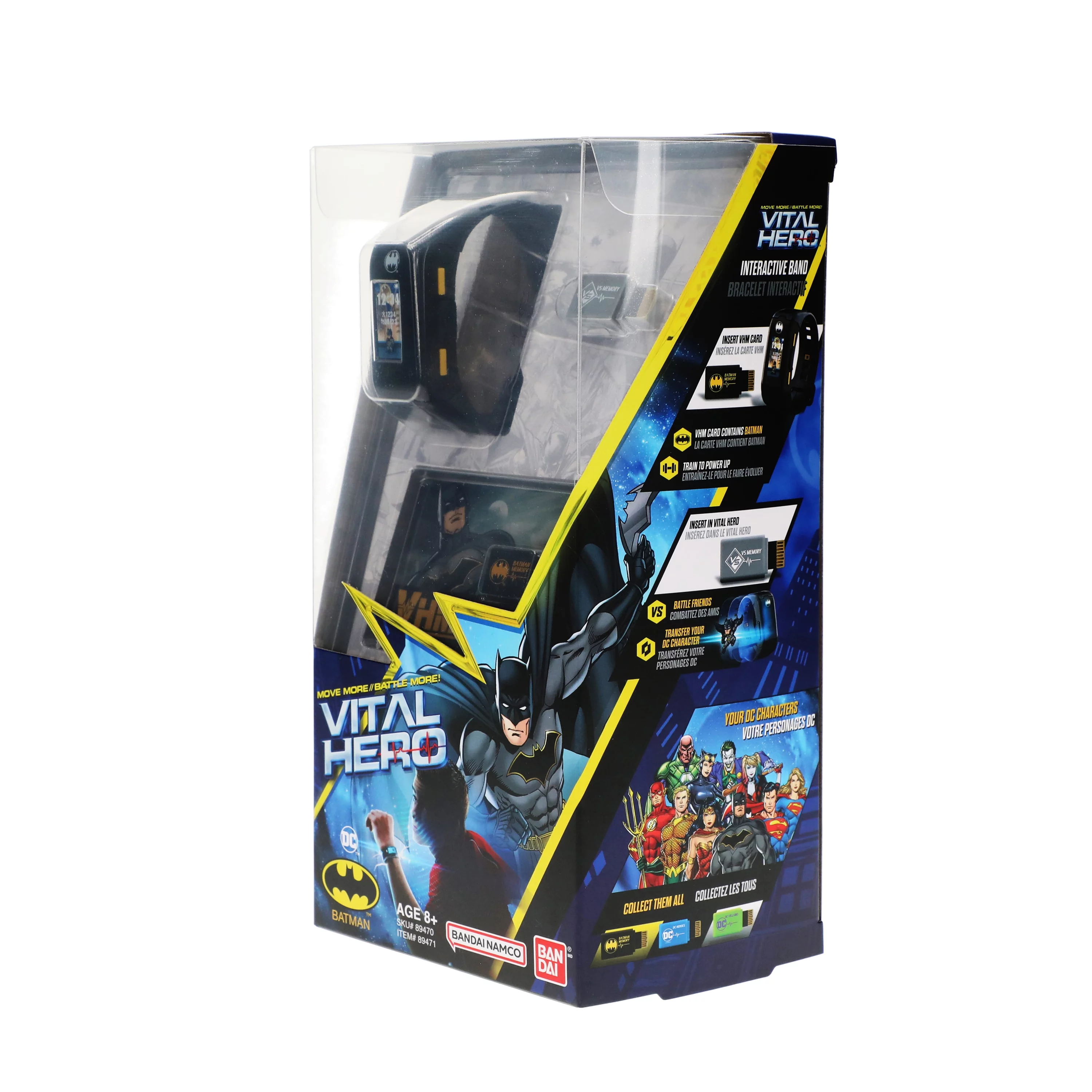 Vital Hero Batman - Interactive Band w/ Watch, Heart Rate, and Step Counter