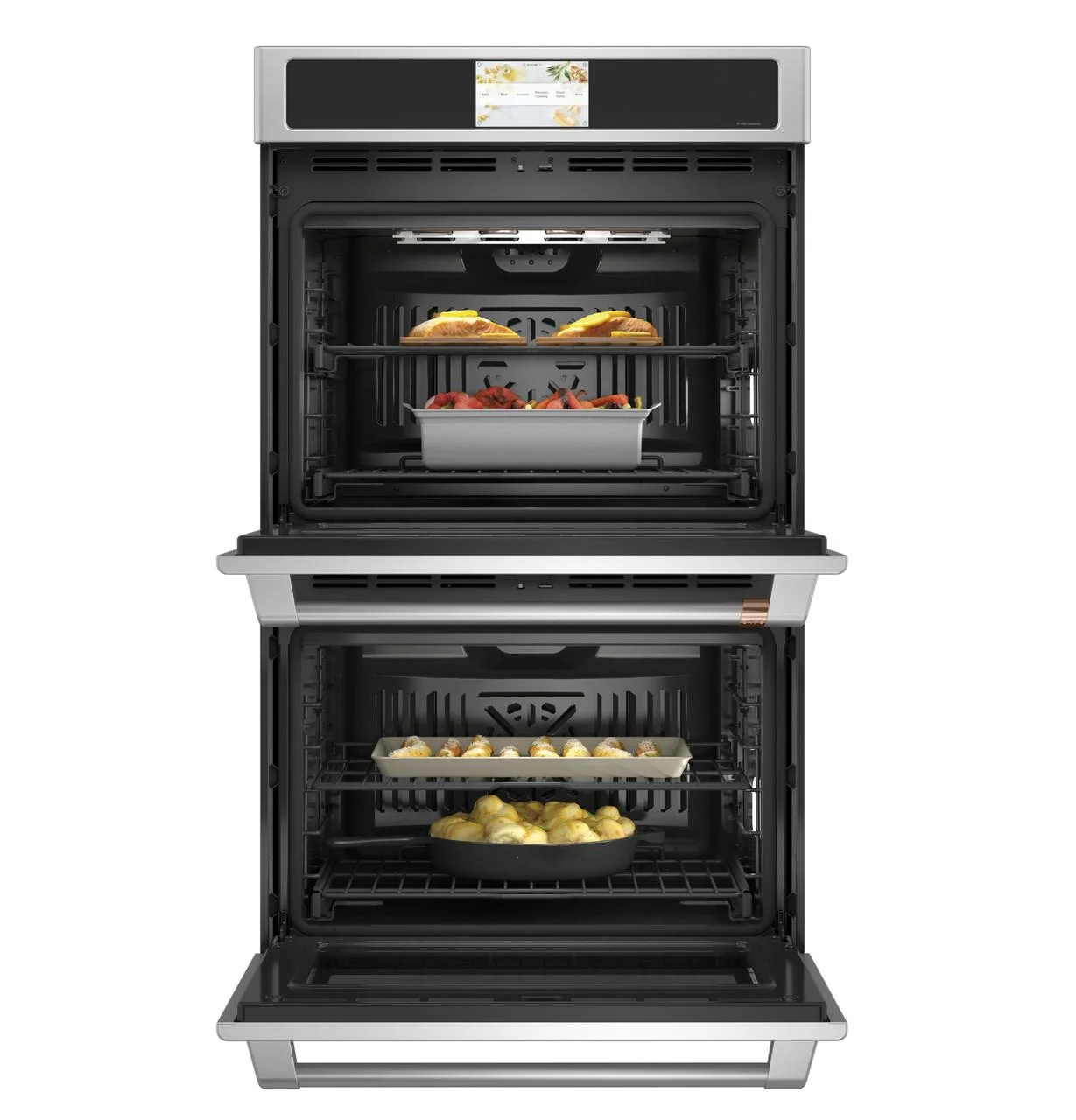 Café CTD90DP2NS1 30 inch Stainless Built-In Double Electric Convection Wall Oven