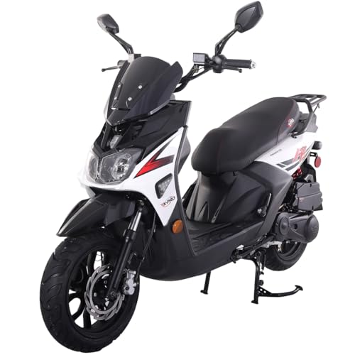 X-PRO Fiji 200 EFI Electronic Fuel Injection Moped Scooter with 13