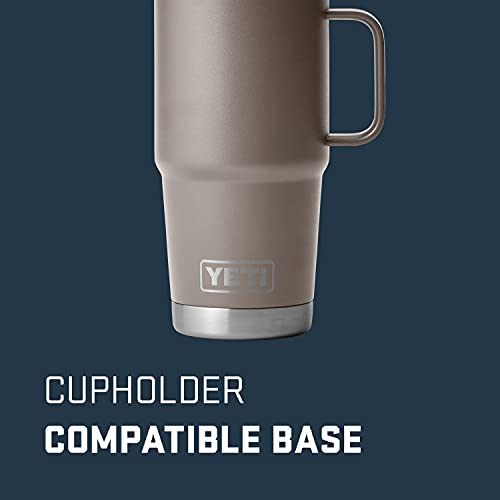YETI Rambler 20 oz Travel Mug, Stainless Steel, Vacuum Insulated with Stronghold Lid