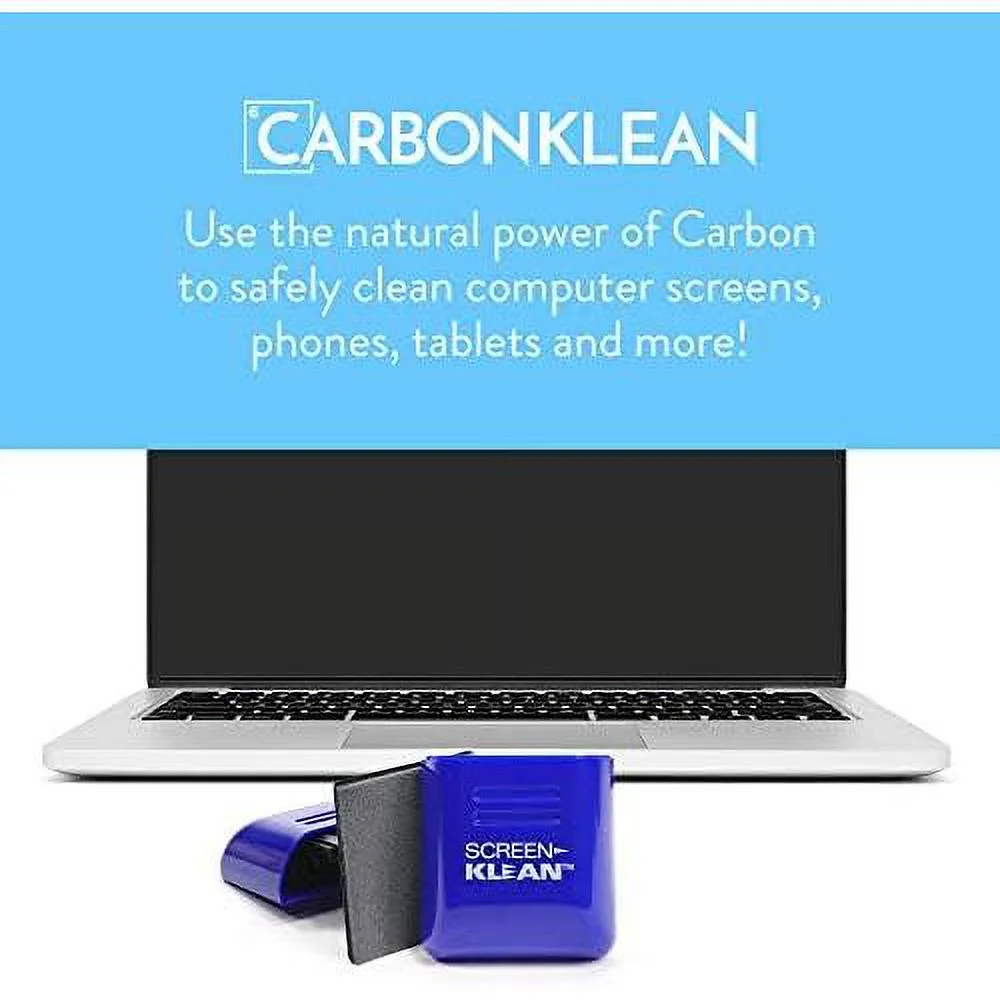 Screenklean Tablet Screen Cleaner - Efficient  Durable  Microfiber Technology Electroplated Silver