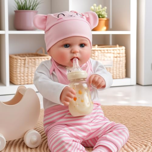 BABESIDE Reborn Baby Dolls - Bailyn, 20 Inch Handmade Realistic Baby Doll Soft Body Life Like Baby Dolls, Realistic Newborn Baby Dolls for Girls Boys Kids Age 3+