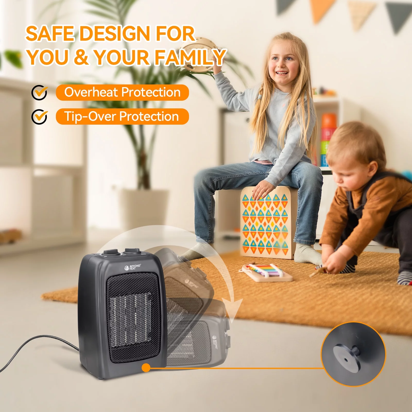 Beyond Heat Personal Ceramic Heater