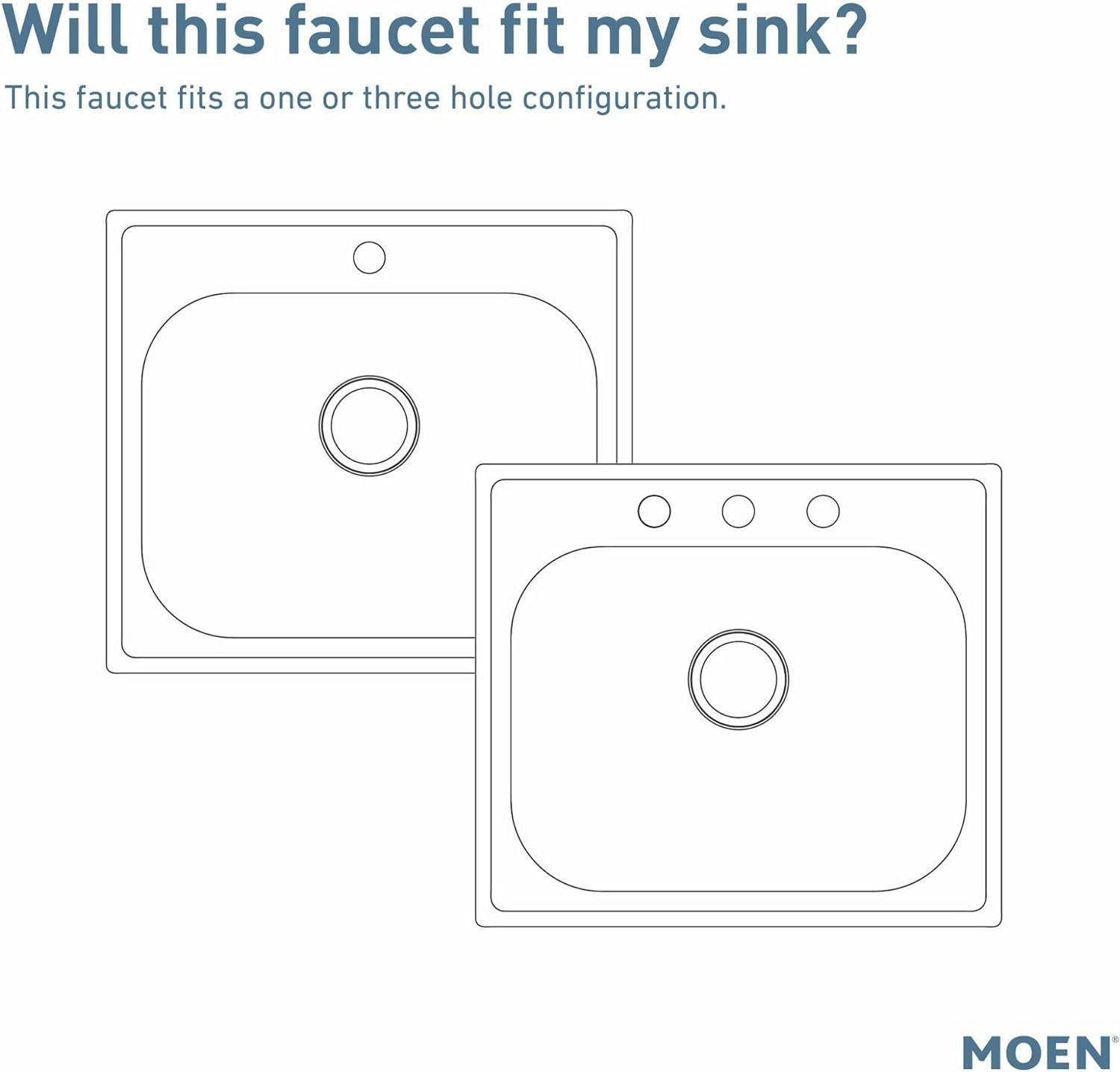 Moen 5925EWBL Sleek Single-Handle High Arc Pulldown Kitchen Faucet, Matte Black