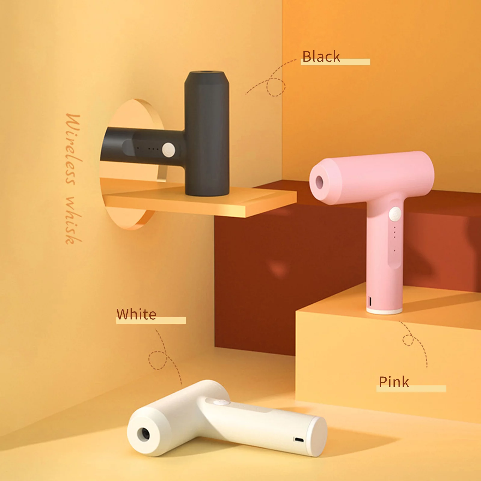 Shinysix Electric Beater Two Wire Beaters Handheld Mixer with Egg Separator for Baking Cake Egg Cream