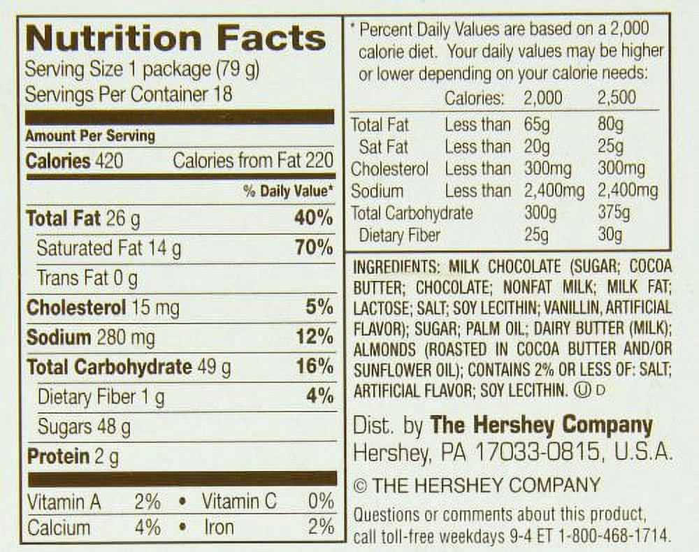 HEATH English Toffee Bars (2.8-Ounce Bars, Pack of 18)