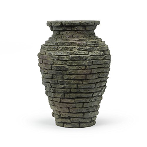 Aquascape Stacked Slate Urn Fountain, 24 inch H (61 cm), 78359