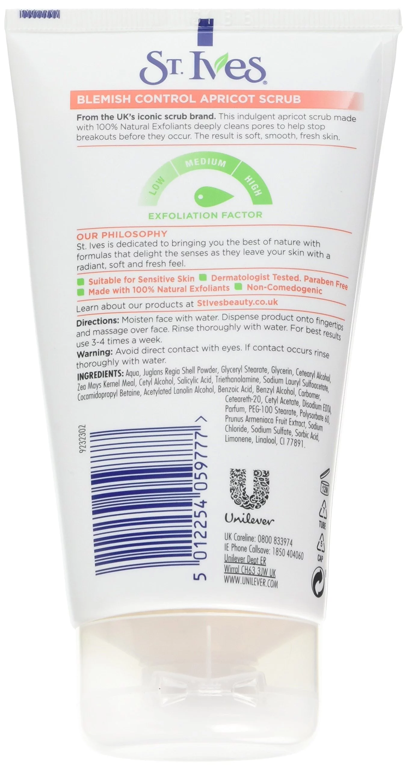 (Pack Of 1)&nbsp;–&nbsp;St. Ives Blemish Fighting Apricot Facial Scrub&nbsp;–&nbsp;150&nbsp;Ml