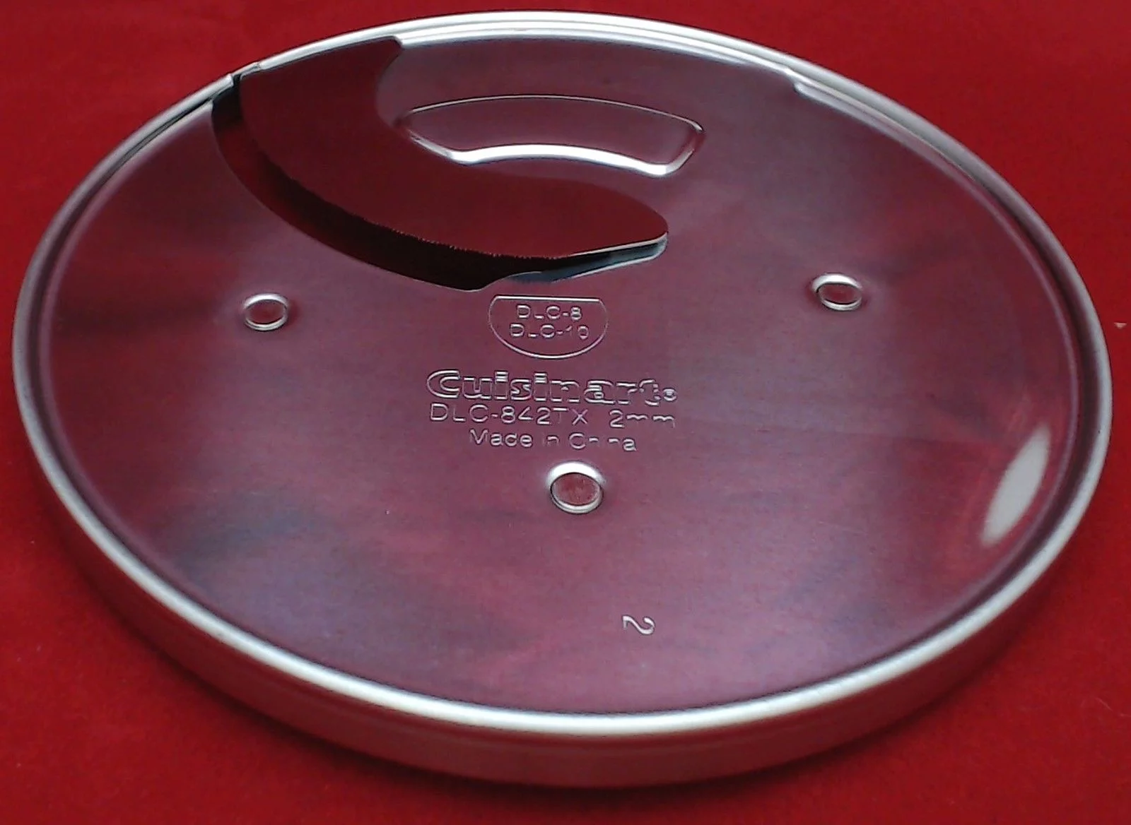 Cuisinart Food Processor 2 mm Slicing Disc for DLC-8 & DLC-10, DLC-842TX-1