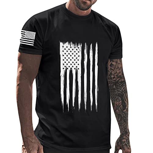 America Flag T Shirt Men Patriotic Shirts for Men Men's Casual Shirts America Flag Men's Casual Shirts America
