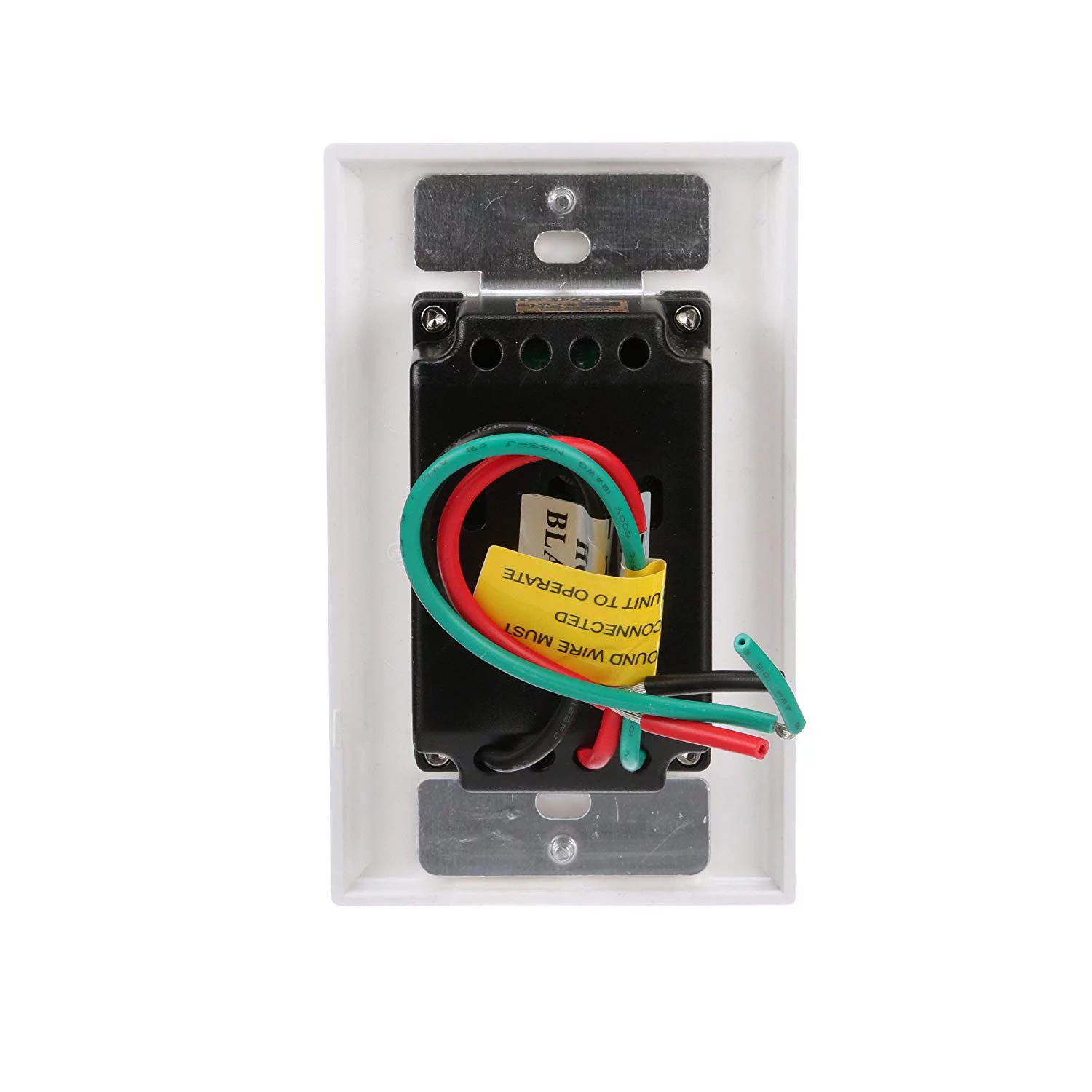 Woods 59020 In-Wall Digital 7-Day Programmable Timer, with No Neutral Wire, White