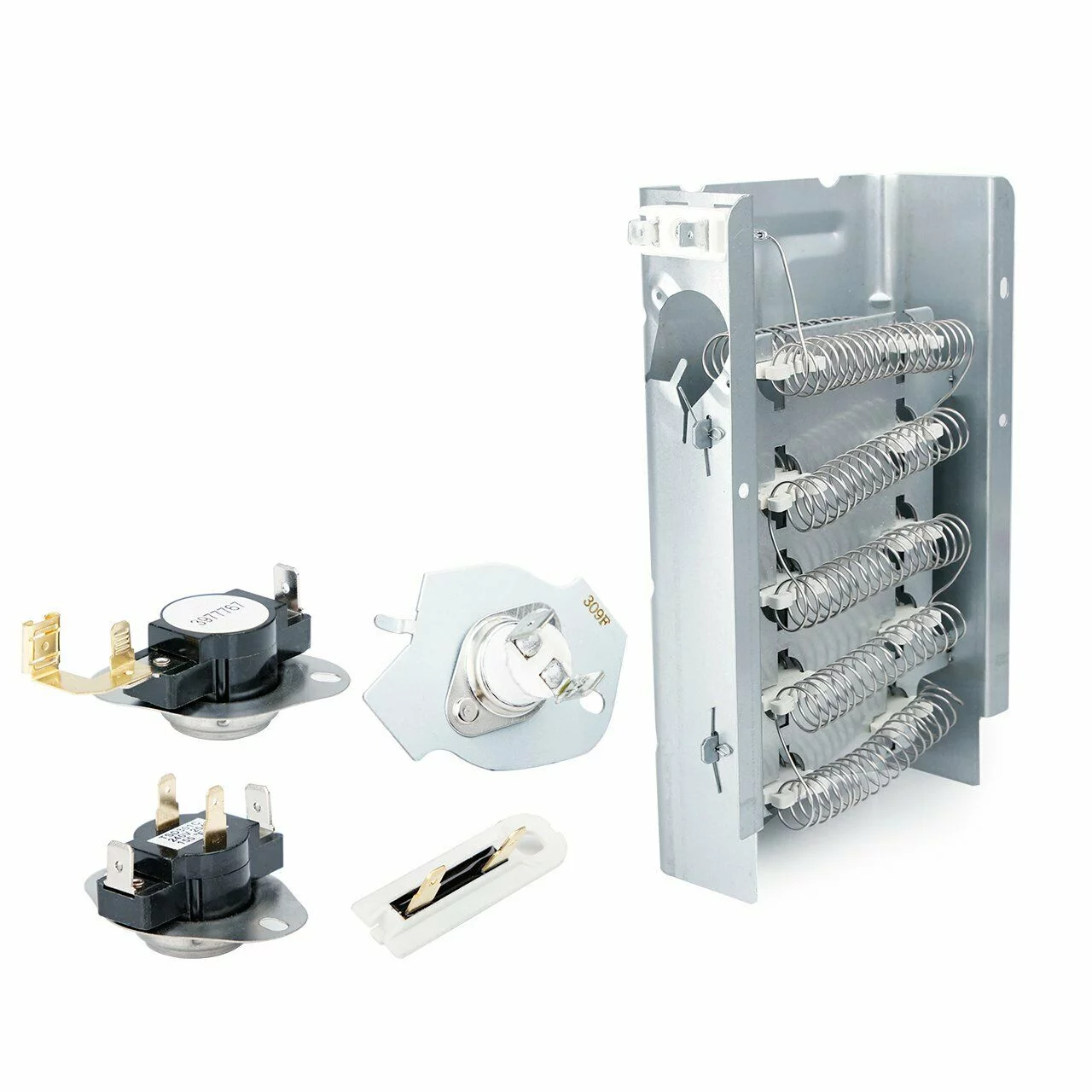 279838 Dryer Heating Element Fuse Kit for Whirlpool Roper Kenmore Maytag 3977767 3392519