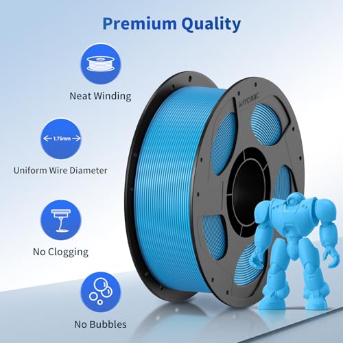 ANYCUBIC PLA+ 3D Printer Filament Bundle, PLA Plus 1.75mm Dimensional Accuracy +/- 0.02mm, Fit Most FDM 3D Printers, 1KG Spool, 2KG Gray+Gray