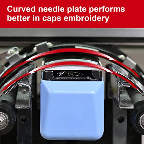 BAi VisionV22 Hat Embroidery Machine, Multi Needles Computerized Commercial Embroidery Machines,15.7