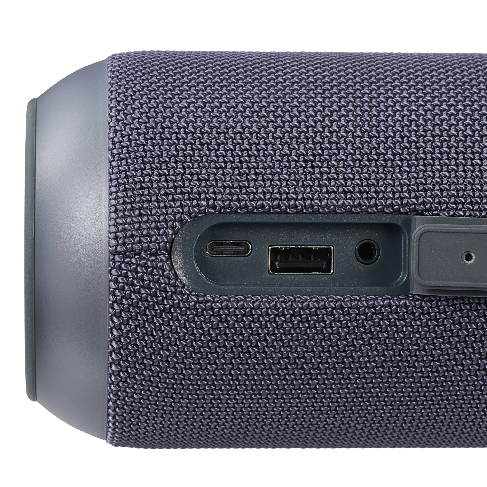 onn. Large Rugged Speaker with LED Lighting, Gray