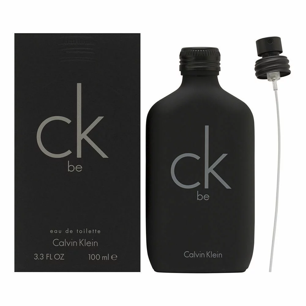 CK Be by Calvin Klein Unisex Eau de Toilette Spray 3.4 oz (Pack of 2)