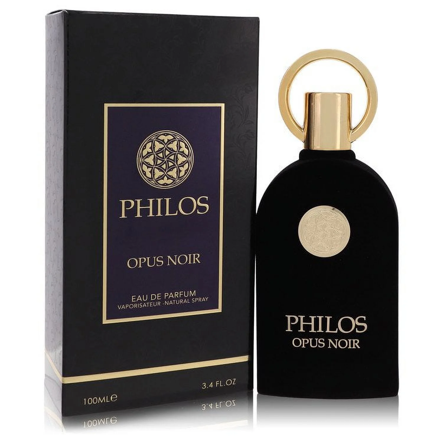 Philos Opus Noir by Maison Alhambra Eau De Parfum Spray (Unisex) 3.4 oz