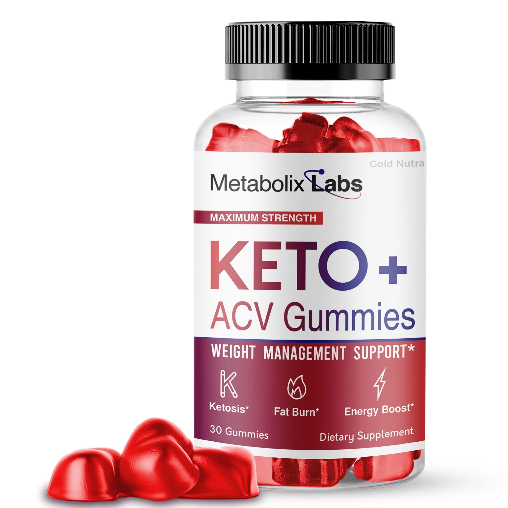 (1 Pack) Metabolix Labs Keto ACV Gummies, Metabolix Labs Keto Plus ACV Gummies, Metabolix Labs Gummies Lab Official Metabolic Keto Gummy Dietary Supplement