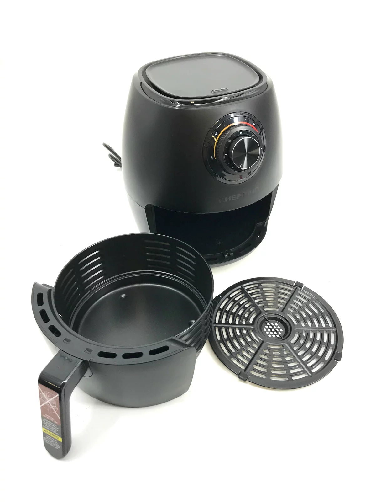 Open Box Chefman TurboFry Model RJ38-V3-DC35 3.6Qt Air Fryer Oven Dual Control