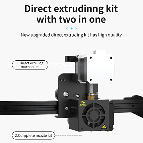 Official Creality Ender 3 Sprite Direct Drive, 3D Printers Extruder Upgrades Kit with Dual Gear, High Torque for Creality Ender 3/Ender 3 v2/Ender 3 pro/Ender 5/Ender 5 Pro/Ender 5 Plus/Cr-10