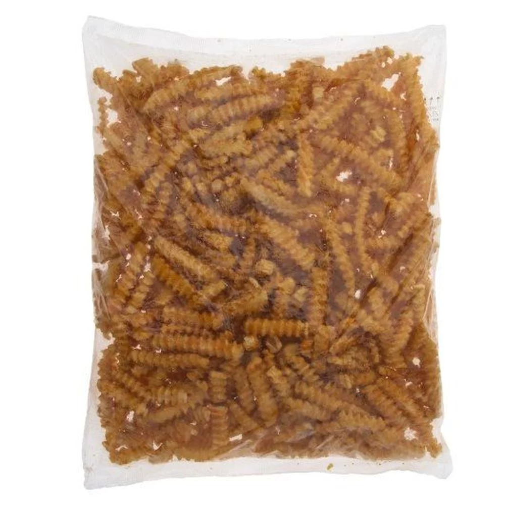 McCain Crispy Bakeable Deep Groove Crinkle Fries, 5 Pound Bag -- 6 per case