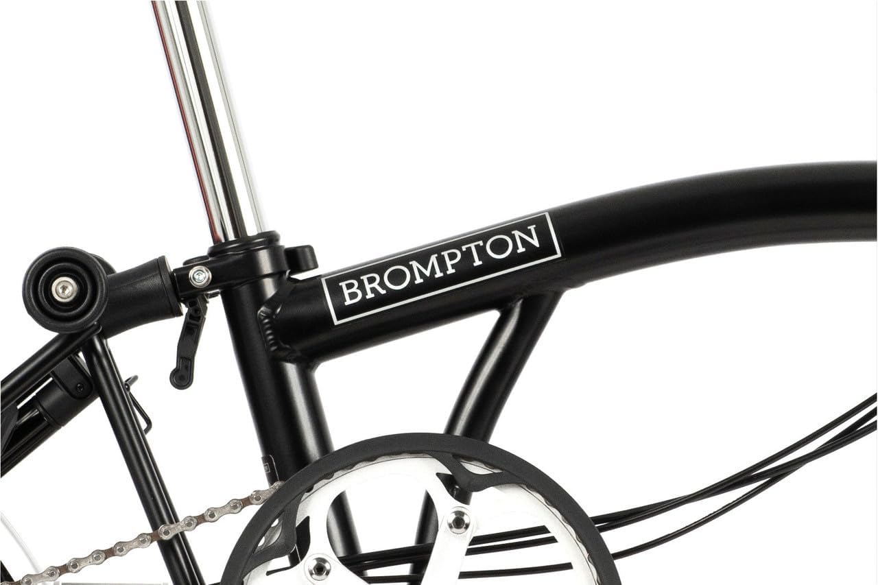 Brompton C Line 6 Speed Folding Bike - Mid (Black)