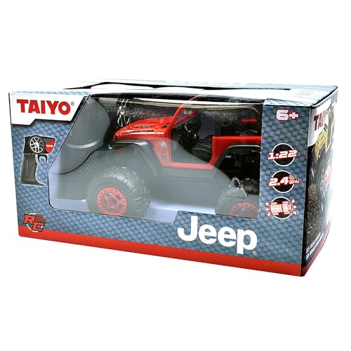 Ram TRX Pickup 1:22 Scale R/C - Red - Taiyo, 2.4GHz, Remote Control Vehicle, Authentic Design Truck, Controller, Battery Powered Hobby Car