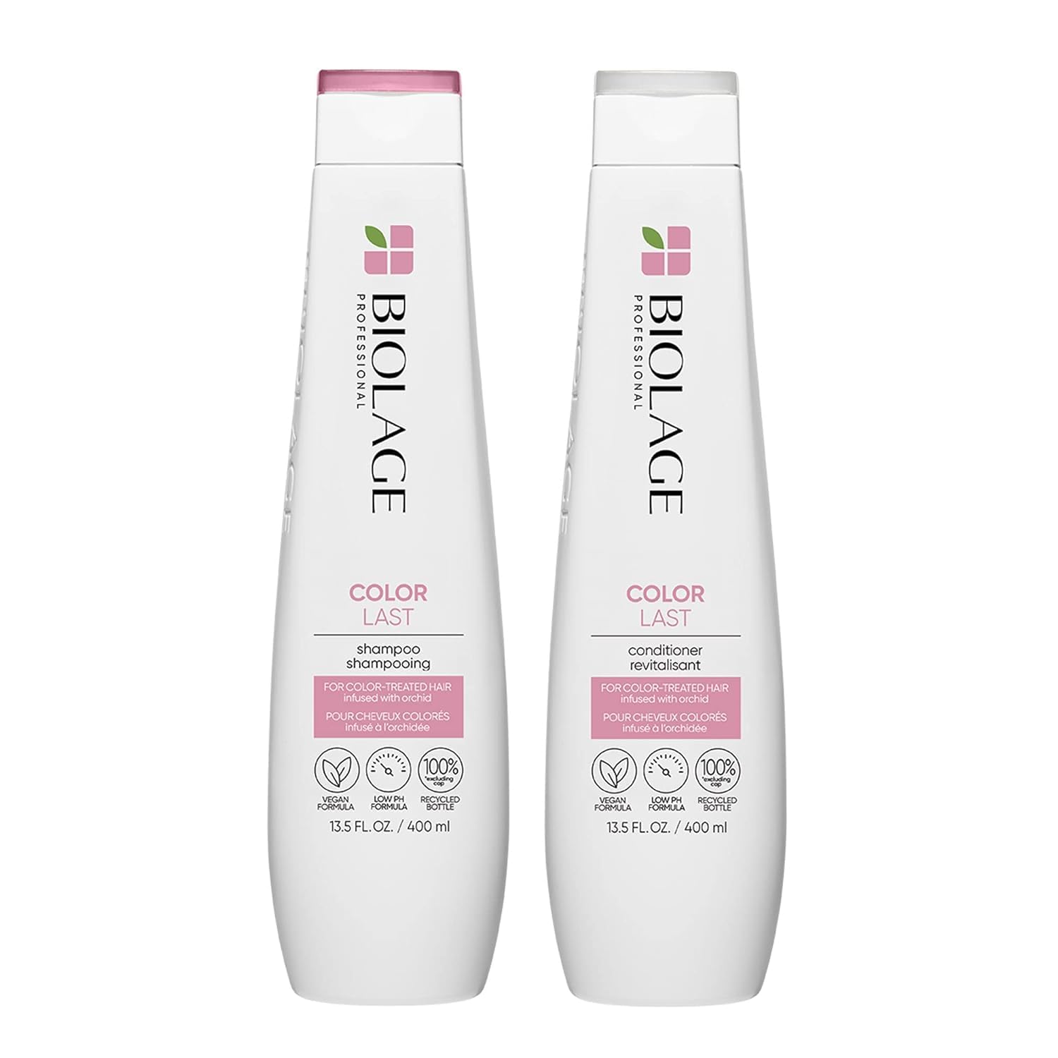 Biolage Color Last Shampoo & Conditioner Bundle | Helps Protect Hair & Maintain Vibrant Color | For Color-Treated Hair | Paraben & Silicone-Free | Vegan