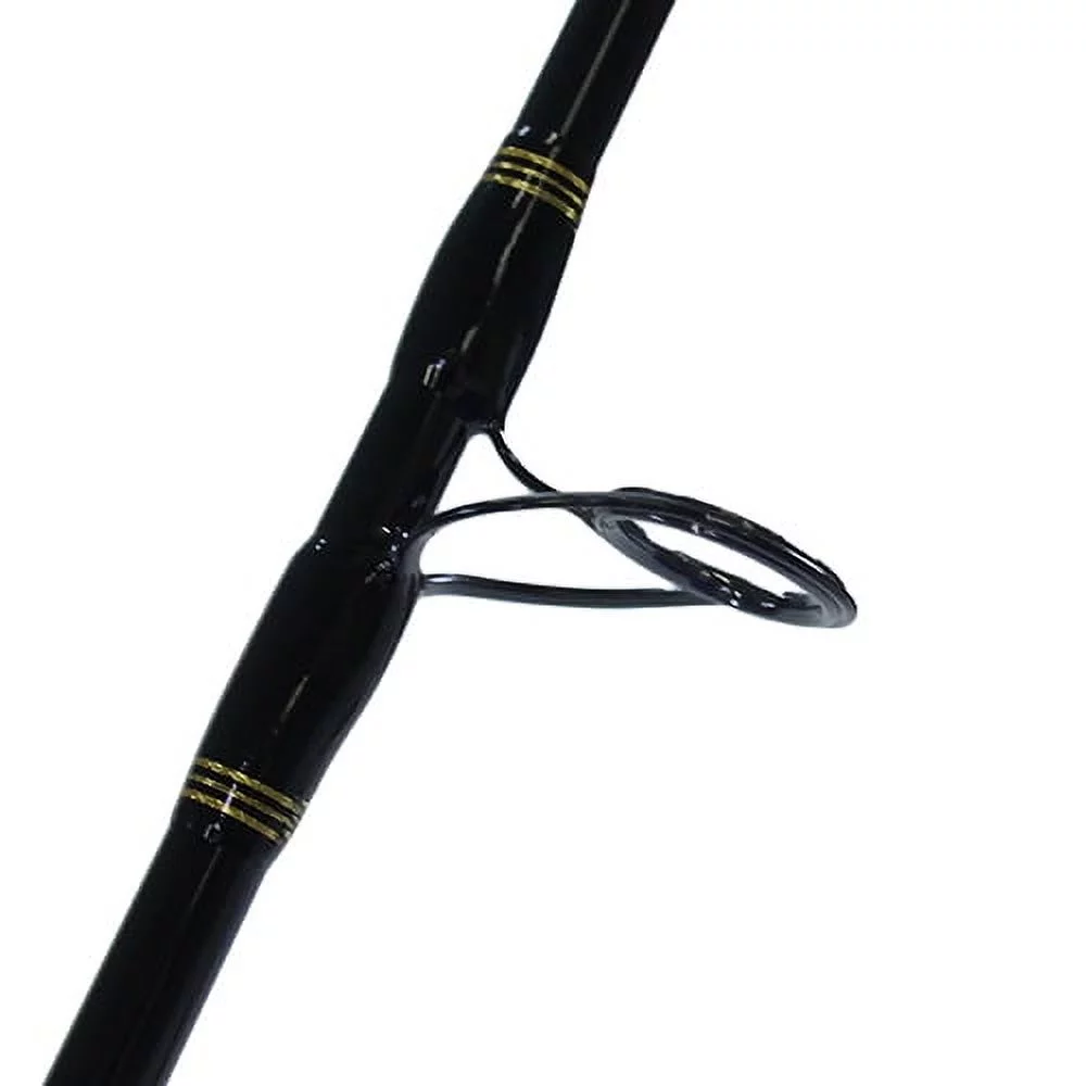 Daiwa BG4500-701MH 7 in. BG Saltwater Pre-Mounted Combo- Medium Heavy Power, 5 Guides