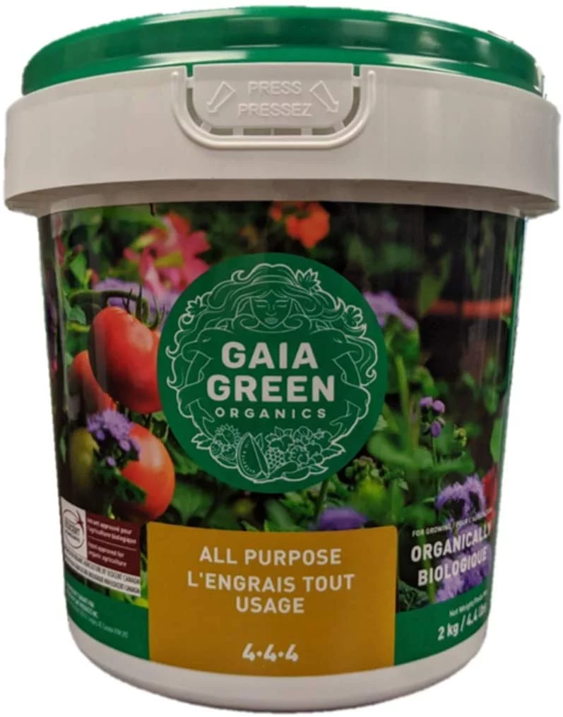Gaia Green Organic 4-4-4 All Purpose Fertilizer 2kg